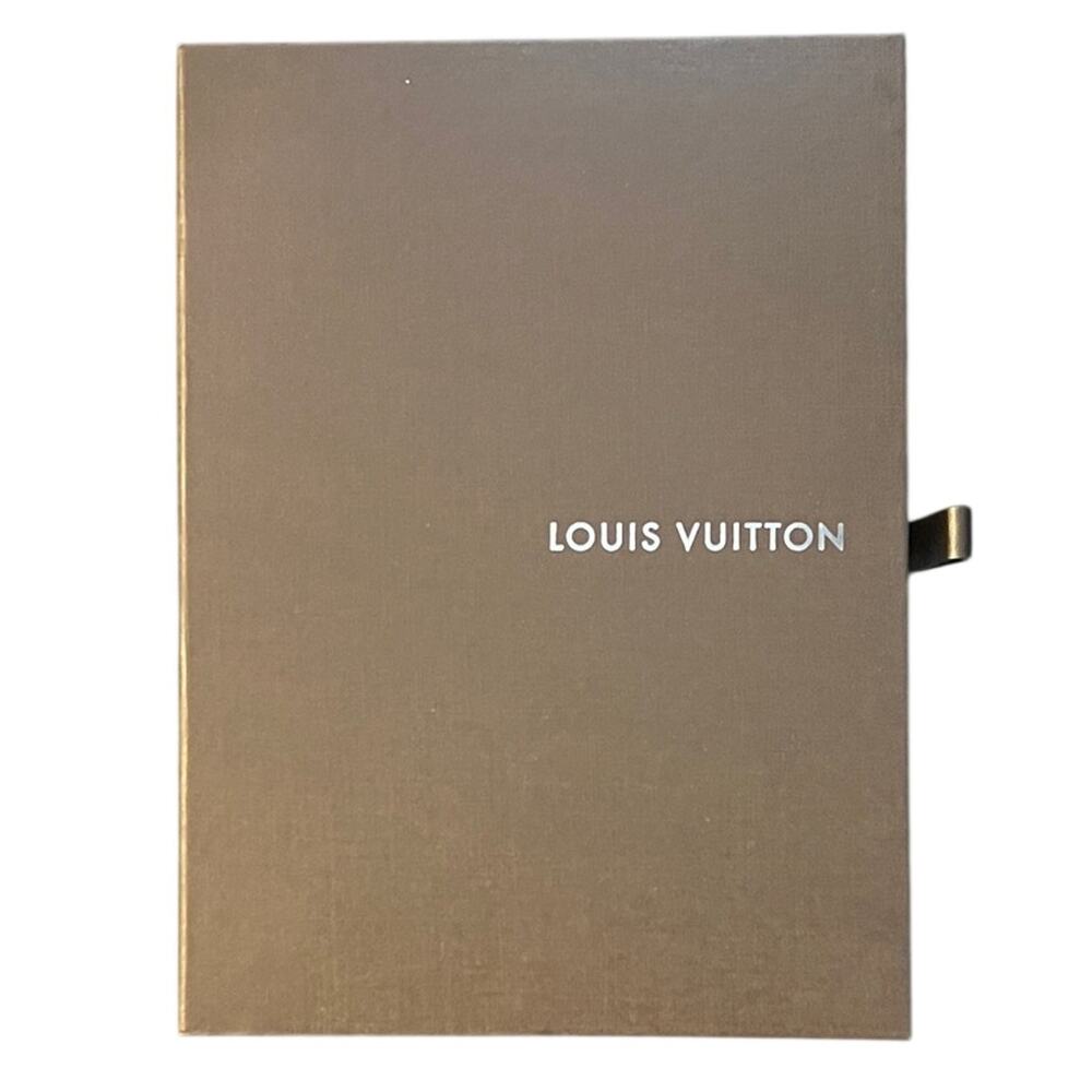 Louis Vuitton Elegant Brown Box for Wallet with Tissue 5"x7.5"